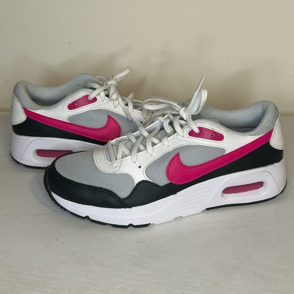 Air Max SC GS 'Wolf Grey Bright Crimson' size 6Y - Picture 1 of 7
